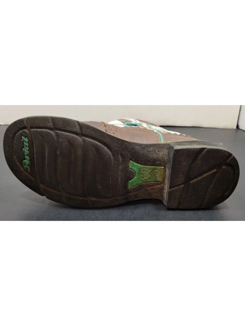 Ariat Fatbaby Women Size 8B Brown Camo Classic Cowgirl Western Boots 10009503